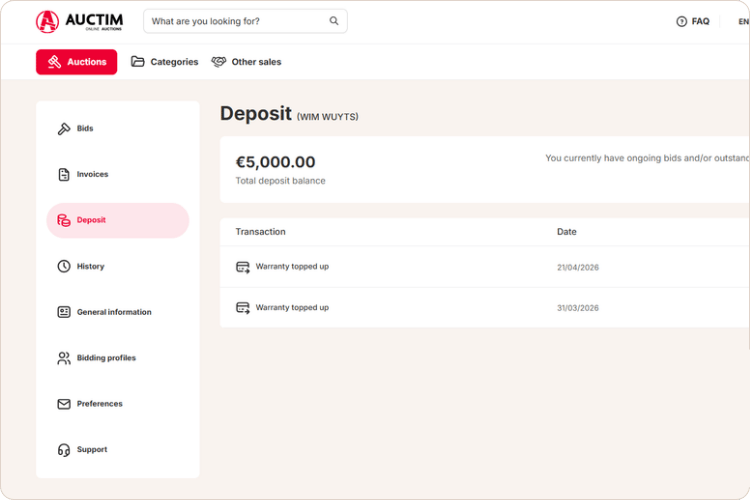 Deposit