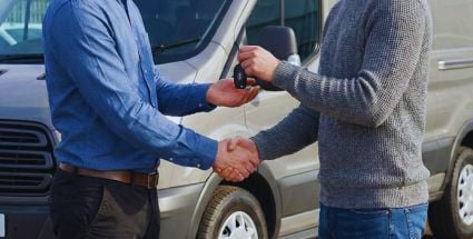 Clés de voûte de la poignée de main