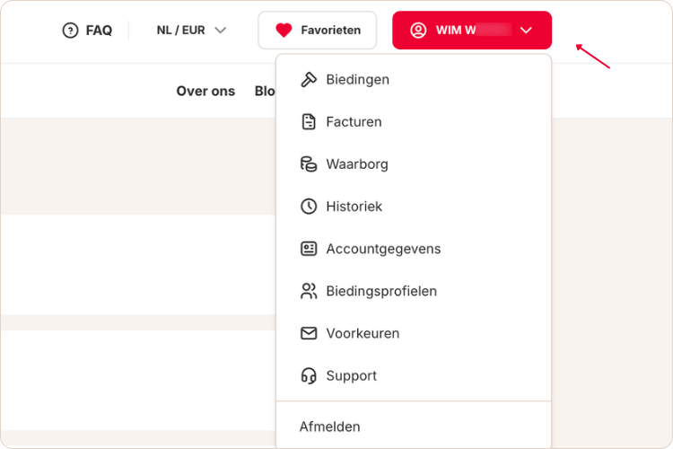 mijn-auctim-menu